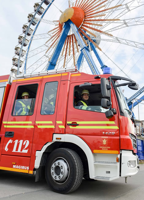 Firetage Festival - Fest der Feuerwehr München auf der Theresienwiese